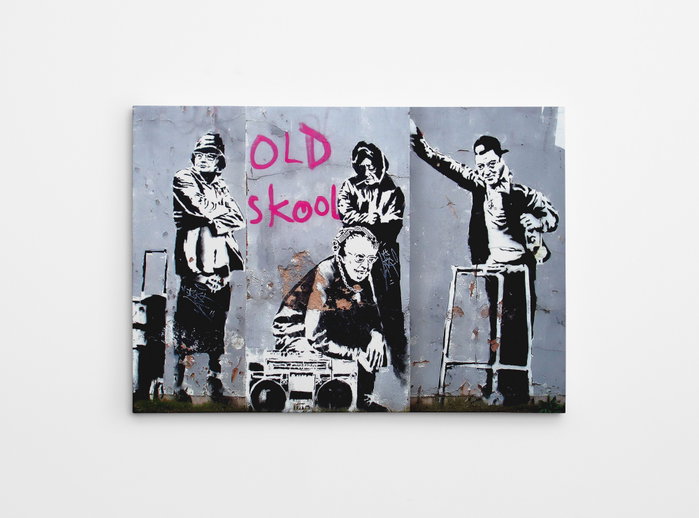 Wallity Lienzo Decorativo Banksy WY53 50 x 70 cm Wallity Lienzo Decorativo Banksy WY53 50 x 70 cm